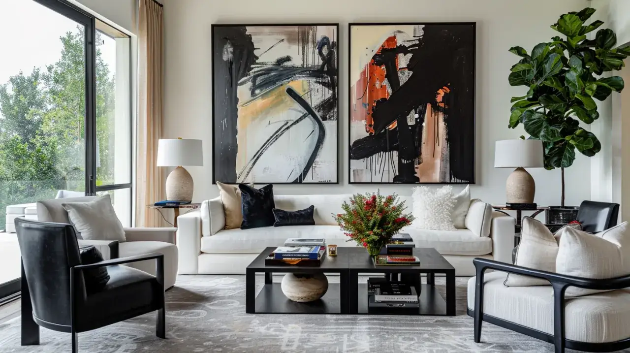 Obrazy w ramie do salonu – Jak dobrać obrazy w ramie do nowoczesnego salonu?