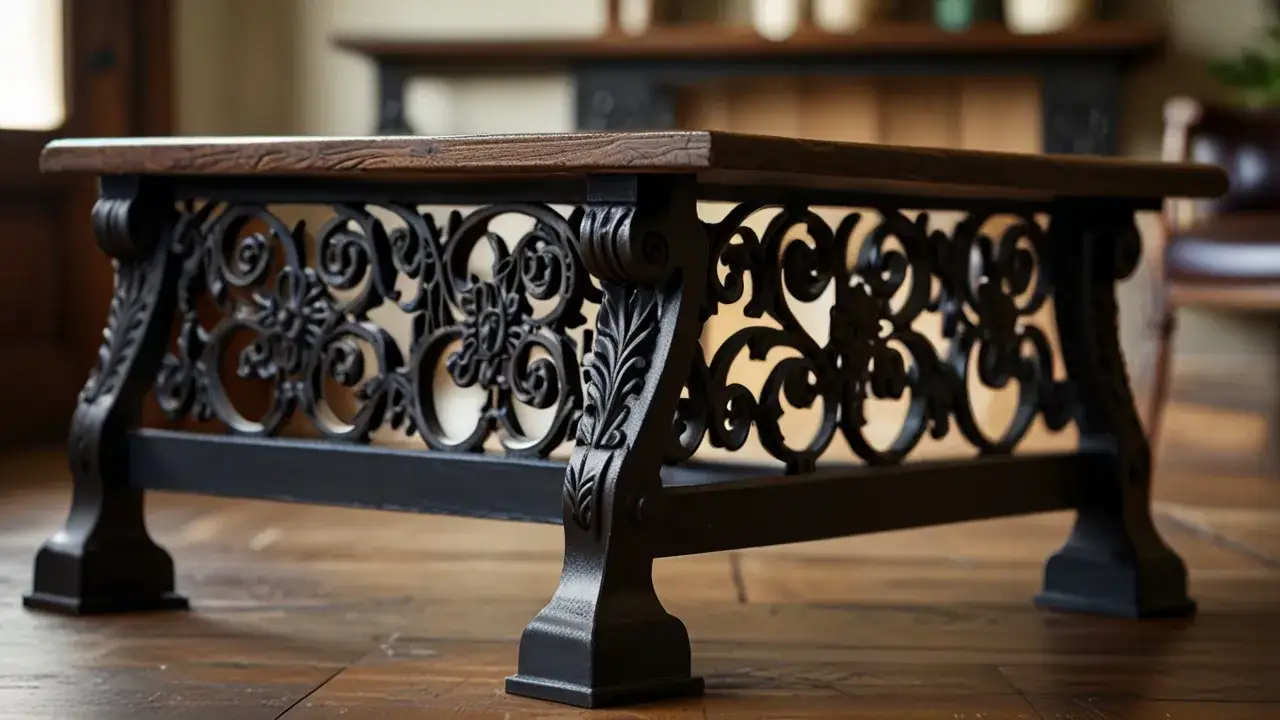 Żeliwne nogi do stołu – Styl, funkcjonalność i jak wybrać idealne nogi do stołu