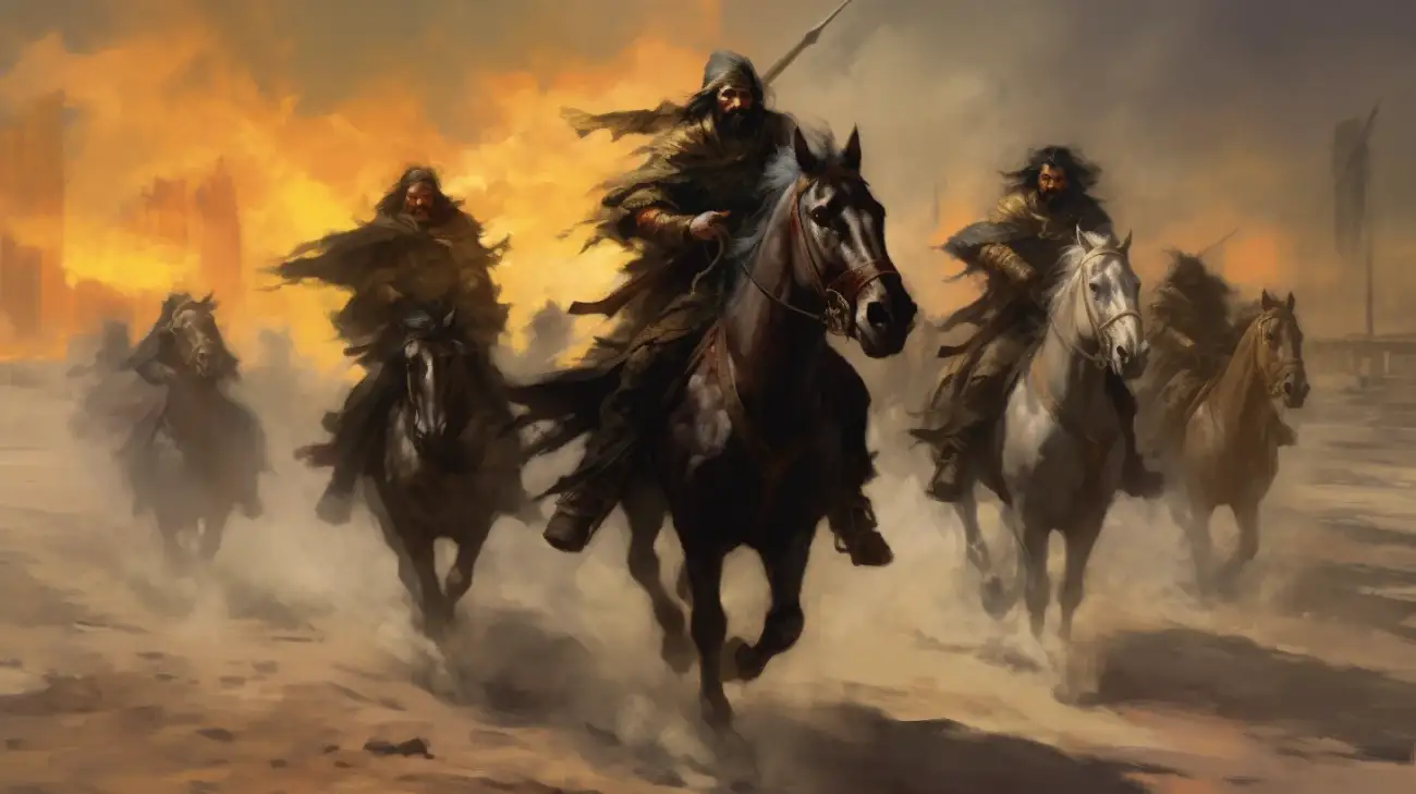 Czterej jeźdźcy apokalipsy opis - Czterej apokalipsy opis