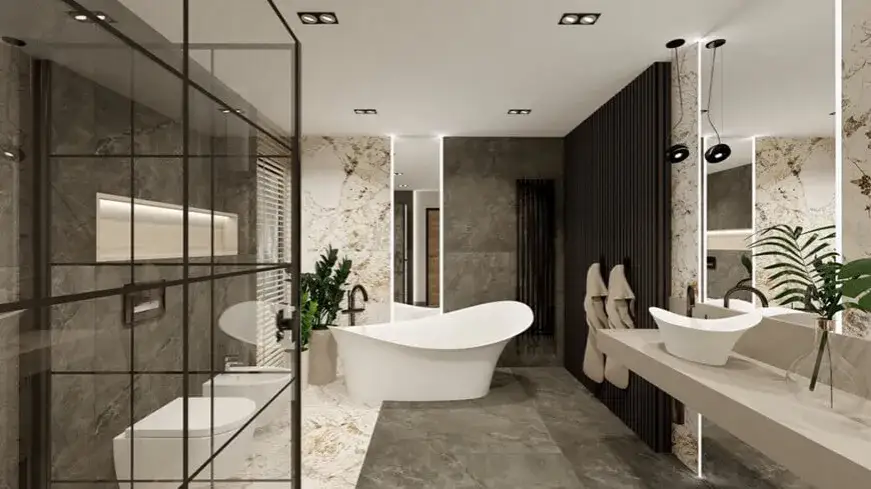 Jak urządzić dużą łazienkę: skuteczne pomysły na stylową przestrzeń