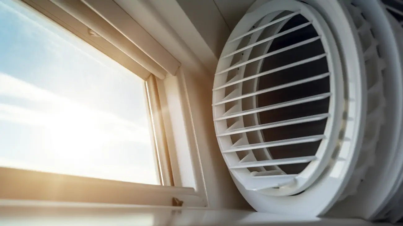 Okna z nawiewnikami - Wentylacja okien plastikowych - Wywietrznik do okna