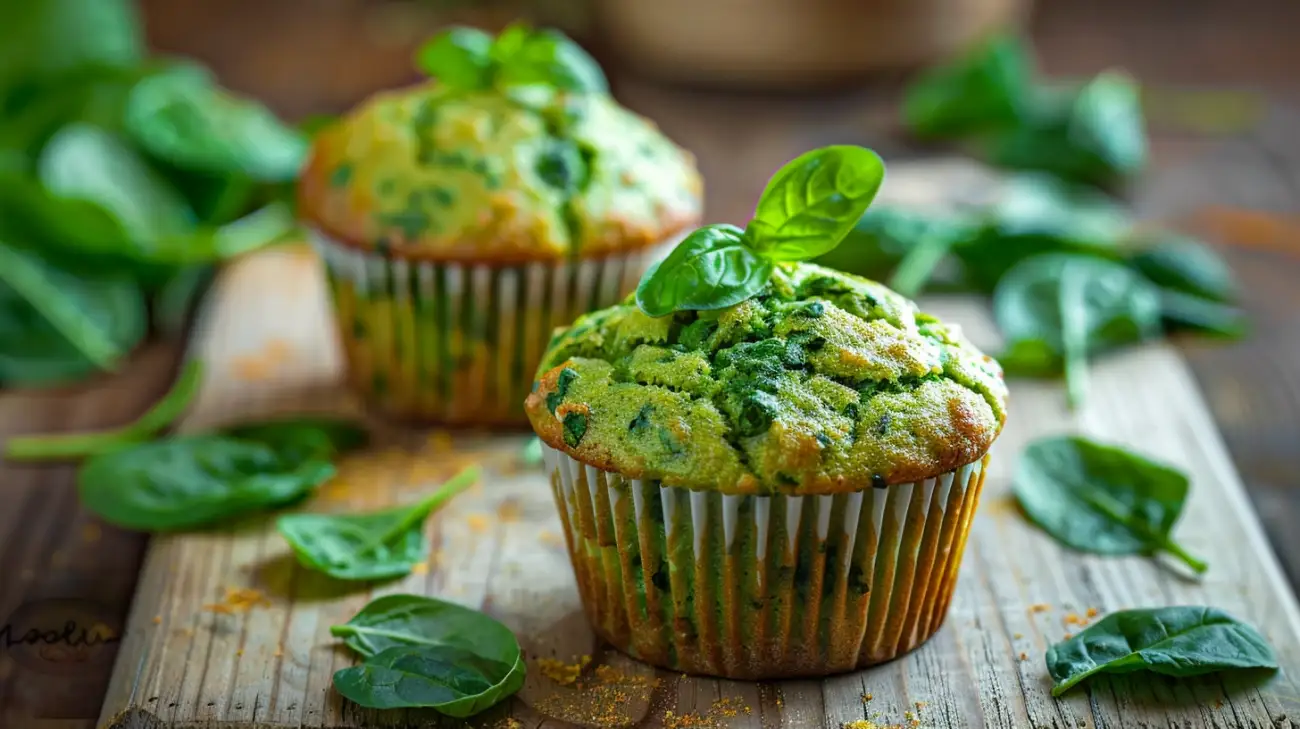 Muffiny szpinakowe BLW: Idealne dla małych odkrywców smaku