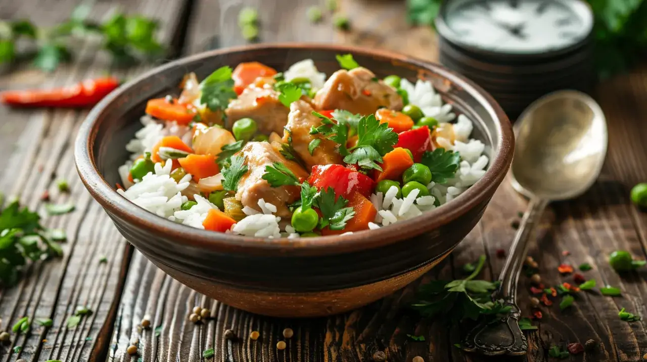 Potrawka z indyka z ryżem: Sycący obiad w 30 minut - prosty przepis