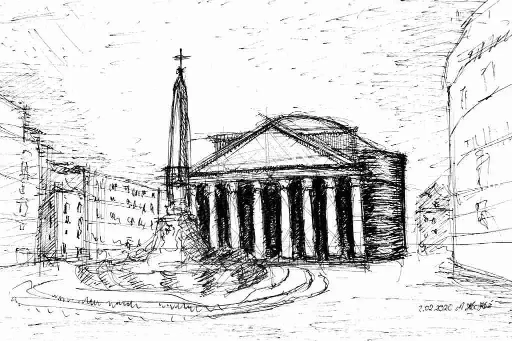 Fascynujące rysunki starożytnego Rzymu. Sekrety antycznej kultury w obrazach