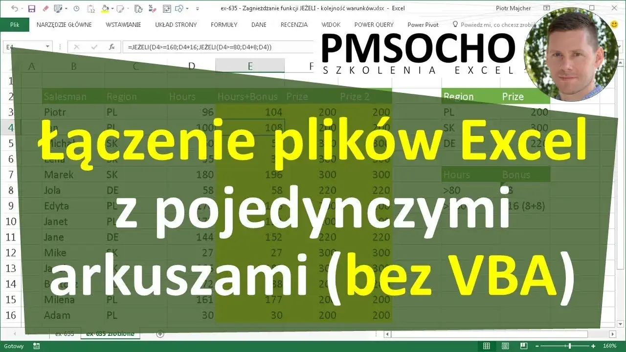Jak połączyć pliki Excel w jeden: 5 skutecznych metod + porady