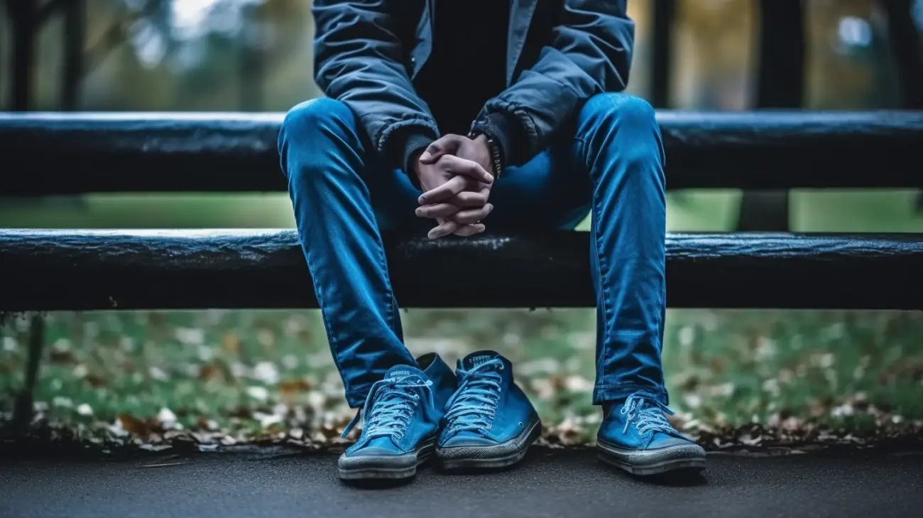 Kolor sznurówek w glanach - Zrozumieć znaczenie i powód wyboru niebieskich sznurówek