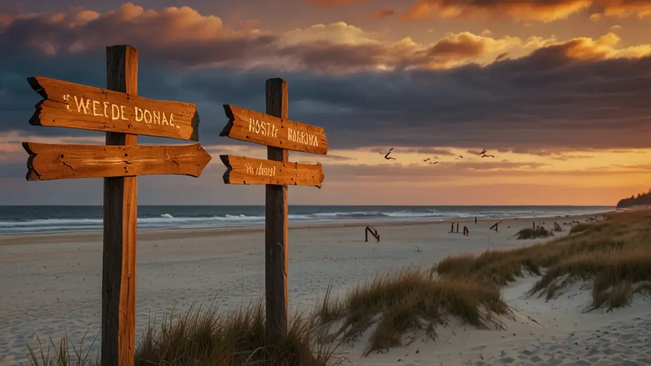 Gdzie w Rowach znajdziesz noclegi z widokiem na morze? Przewodnik