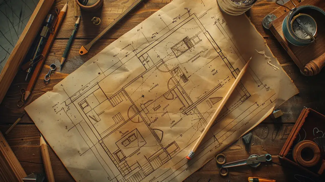 Jak narysować szkic domku na zgłoszenie budowy? Poradnik