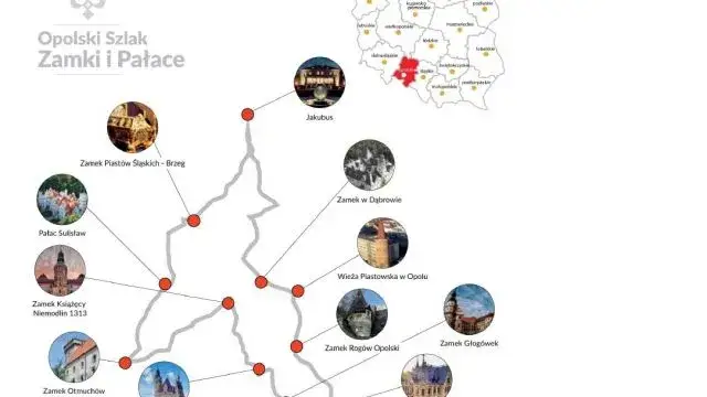 Kompletna mapa zamków i pałaców opolszczyzny: najlepsza trasa zwiedzania