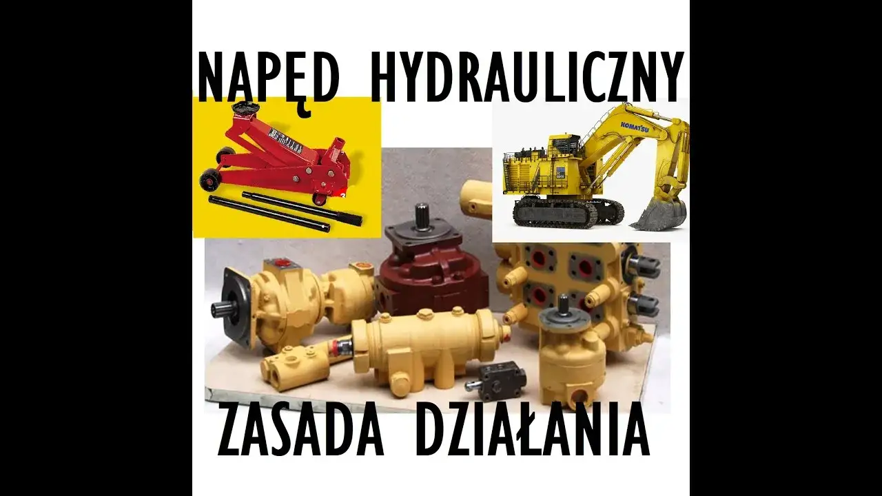 Jak działa hydraulika w koparce? Kluczowe elementy i zasady działania