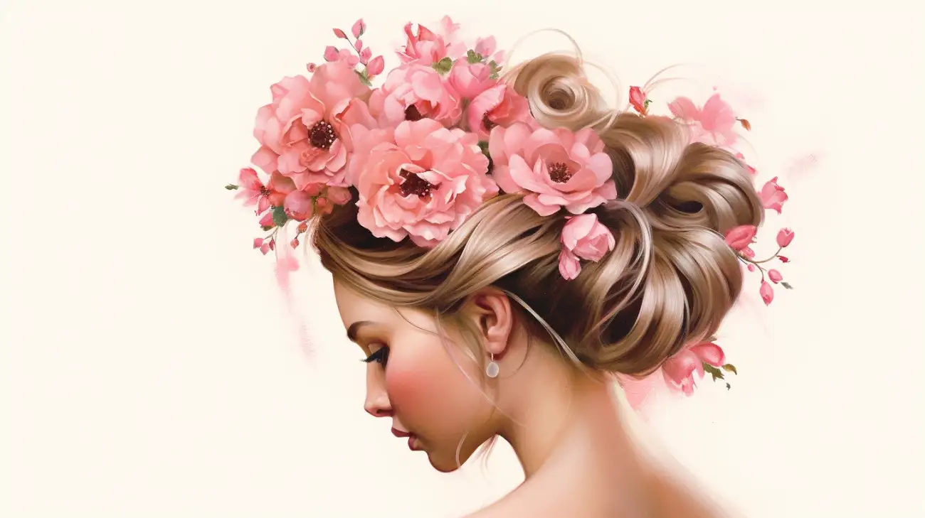 Jak wpiąć żywe kwiaty we włosy - Wybierz idealne kwiaty do włosów na ślub