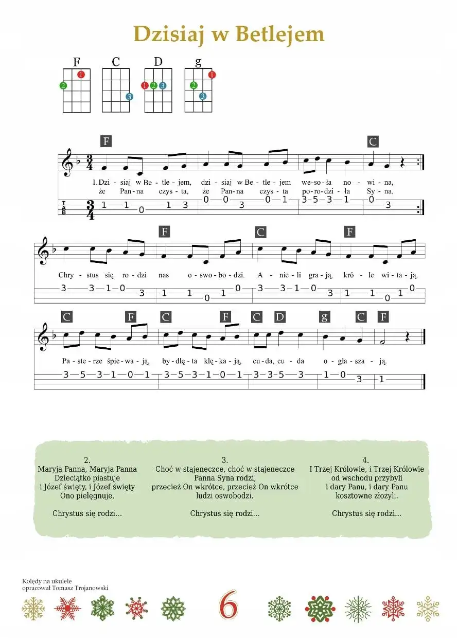 Jak zagrać kolędy na ukulele: Proste kroki i akordy dla każdego