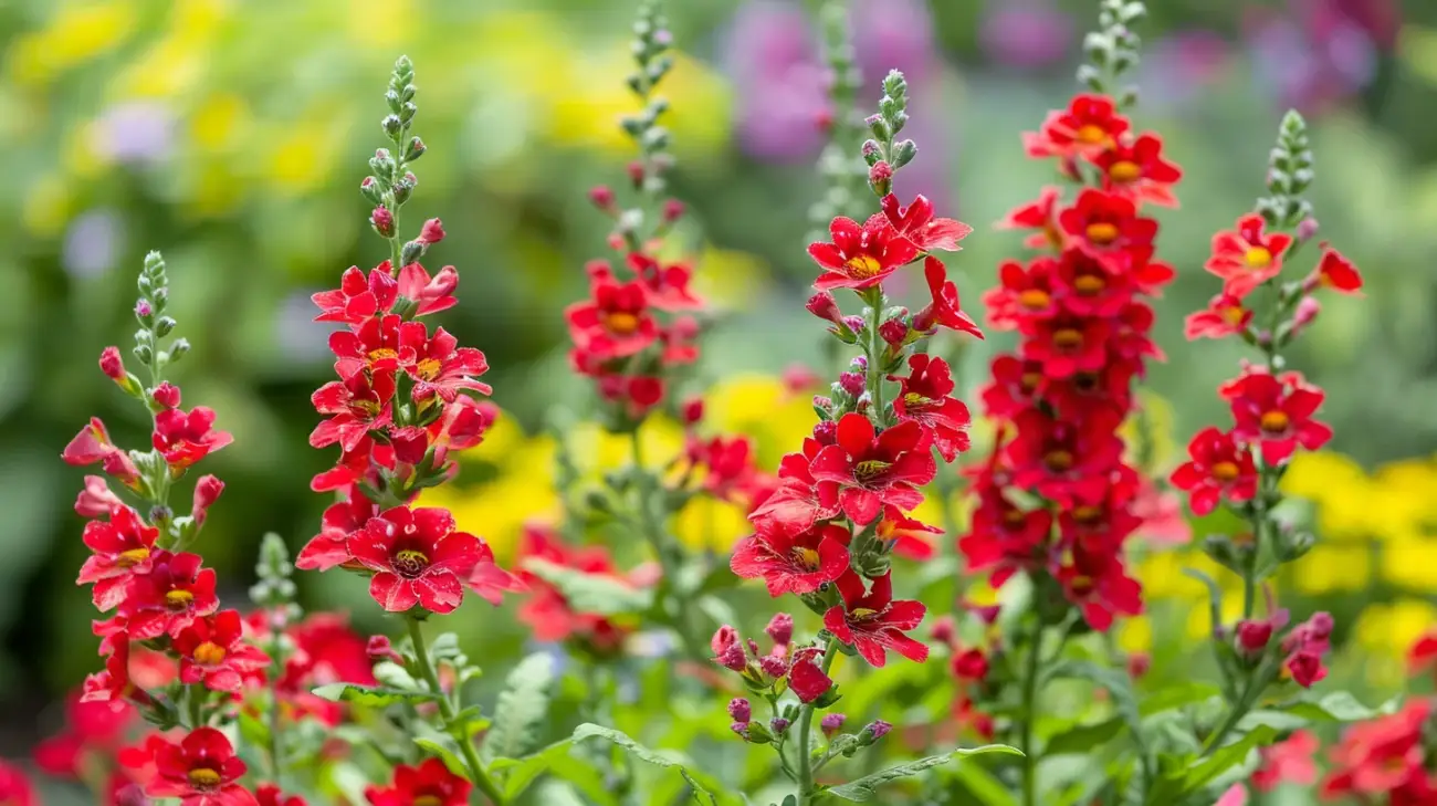 Czerwone kielichy: niezwykły kwiat do ogrodu i na balkon