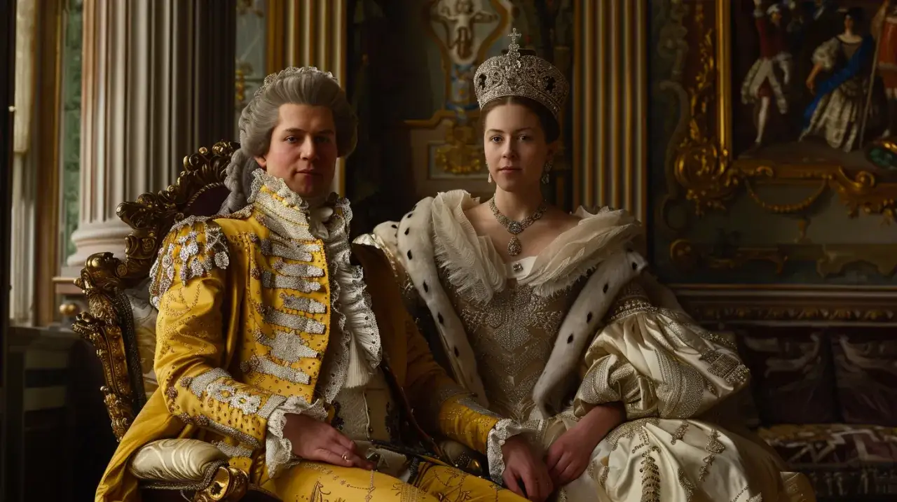 Czy znasz historię Króla Jerzego i Królowej Charlotte?