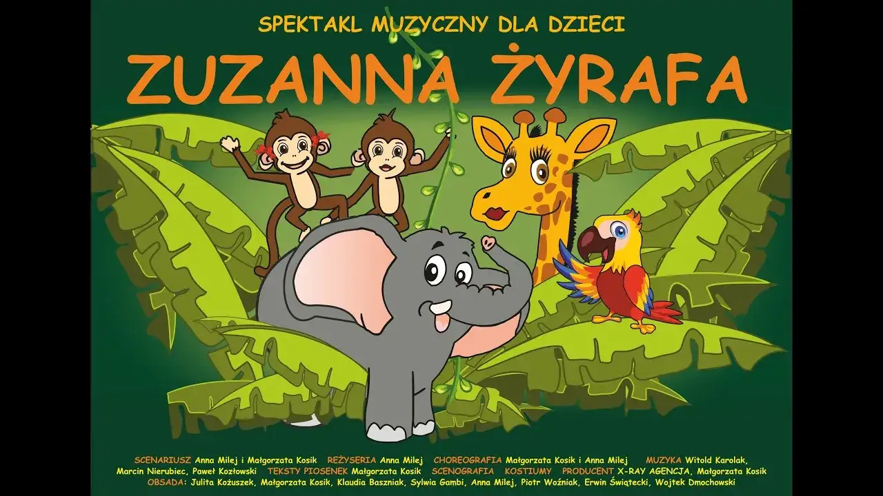 Zuzanna Żyrafa spektakl – odkryj przygodę pełną przyjaźni i radości
