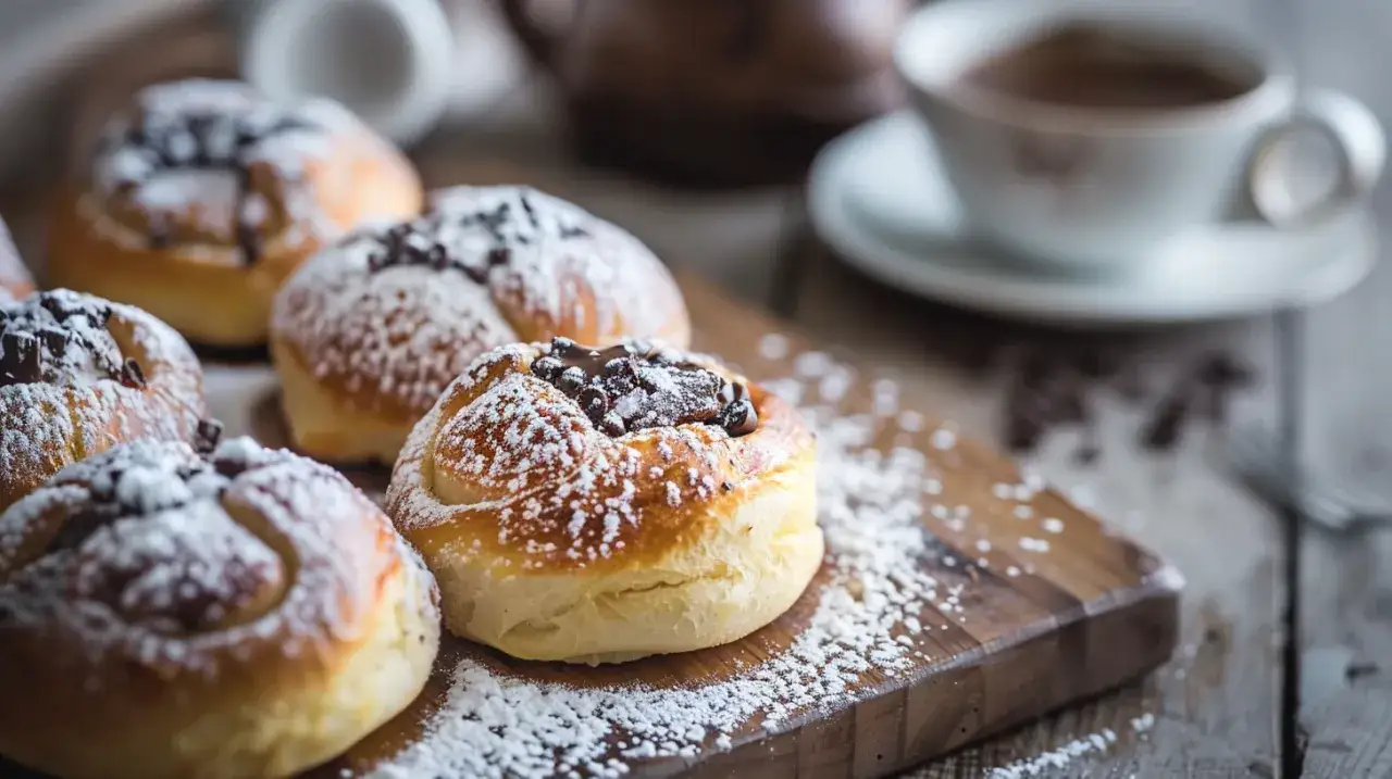 Brioszki z czekoladą: Przepis na pyszne, domowe czekoladowe bułeczki!