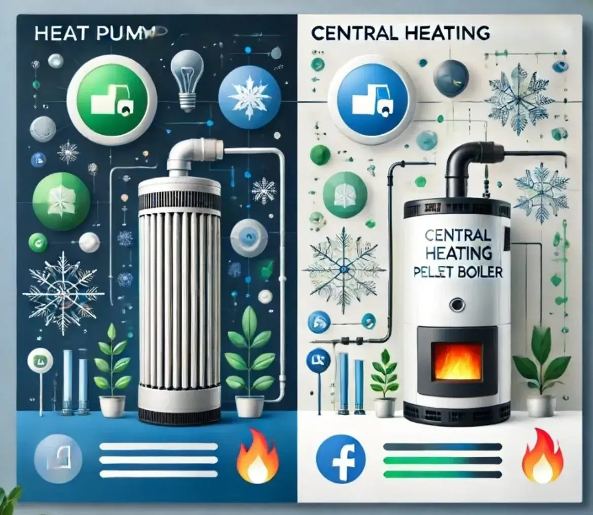 Piec na pellet czy pompa ciepła - poznaj realną opłacalność na 2025