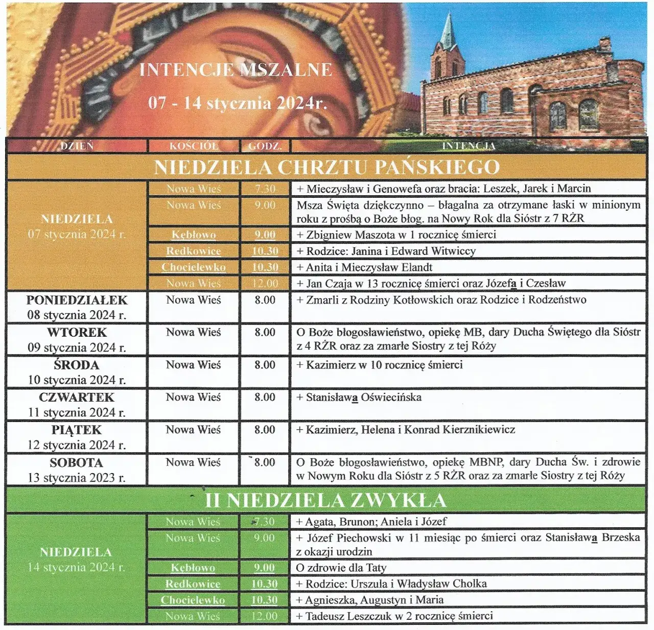 Intencje mszalne Pszów: sprawdź ogłoszenia kościoła na najbliższe dni