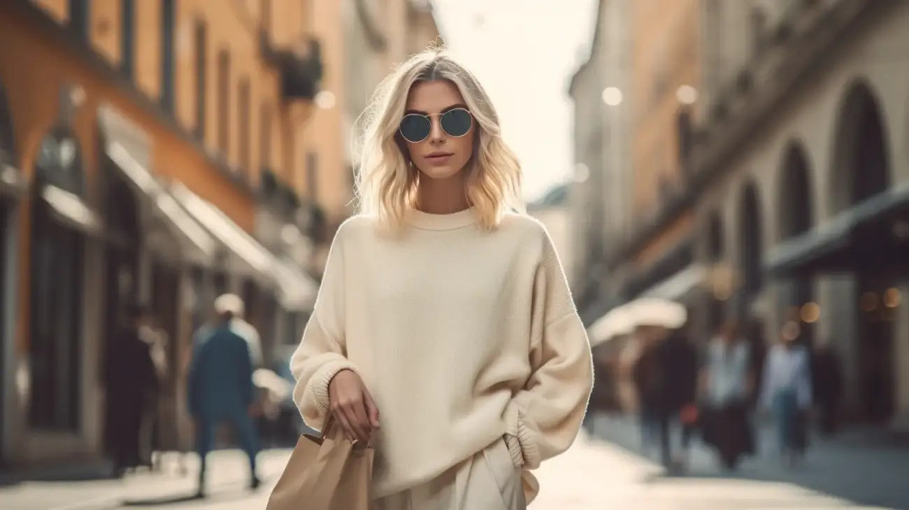 Odkryj Elegancję i Komfort w Włoskich Swetrach Damskich Oversize -  Moda Prosto z Włoch