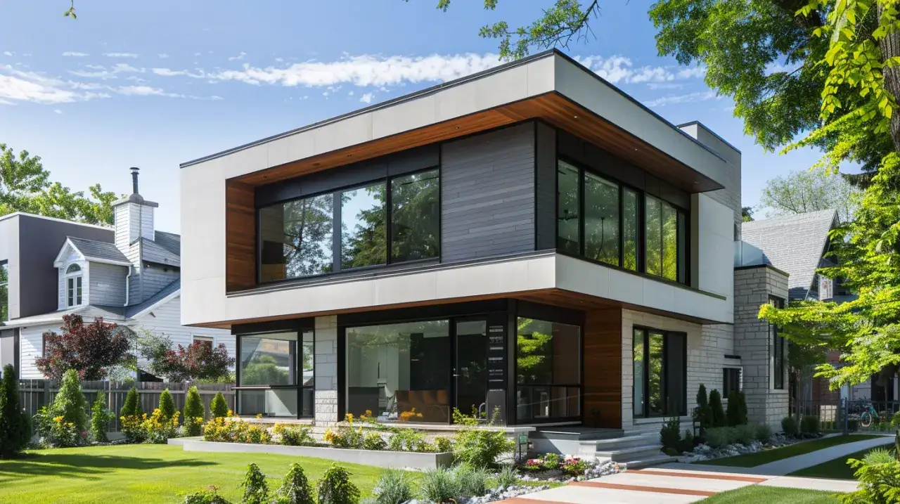 Dom przy Słonecznej 7: nowoczesny projekt, wyjątkowy styl