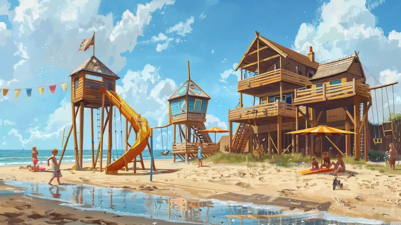 Domki z atrakcjami dla dzieci nad morzem: Rodzinne wakacje