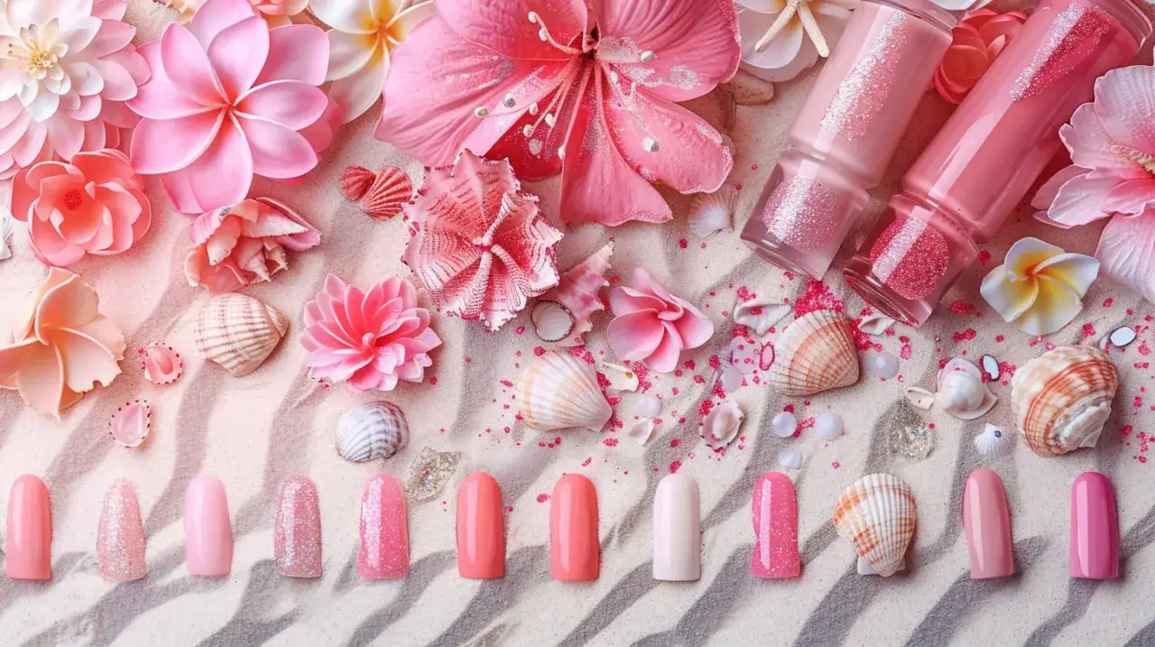 Modne paznokcie różowe - inspiracje na gorące lato i wieczorne wyjścia