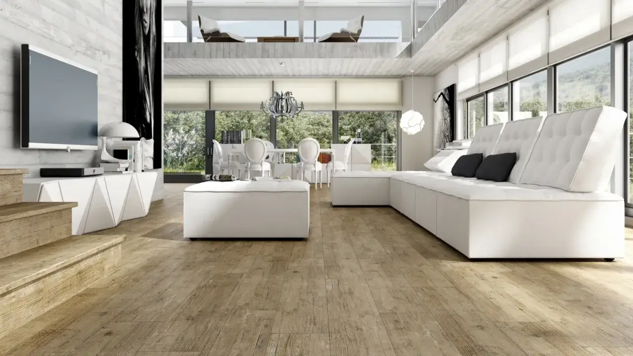 Płytki jak drewno do salonu – czy to lepsze niż naturalne drewno?