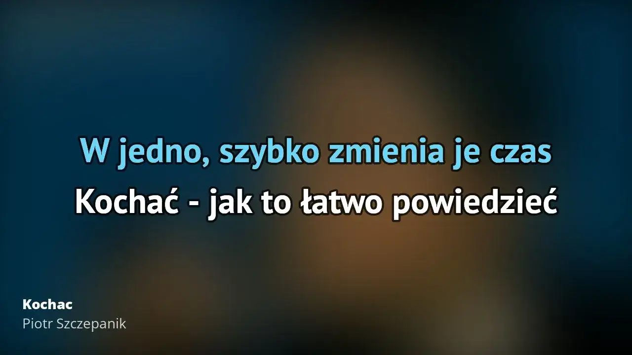 Tekst piosenki Kochać jak to łatwo powiedzieć: najpopularniejsza ballada o miłości