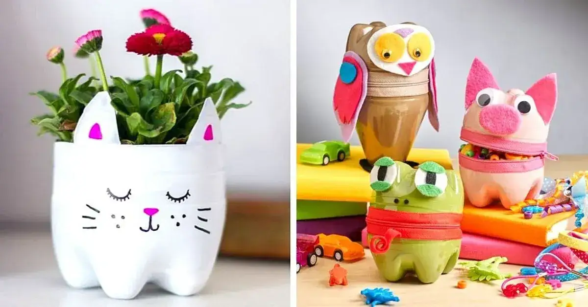 Jak zrobić kwietnik z butelek plastikowych i zadbać o rośliny w nim