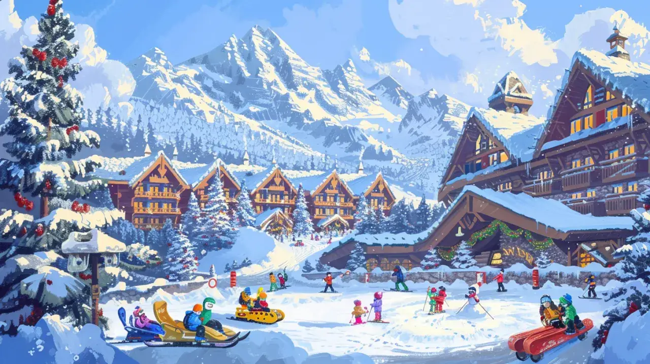 Hotel na ferie z dziećmi: Zimowe atrakcje dla całej rodziny