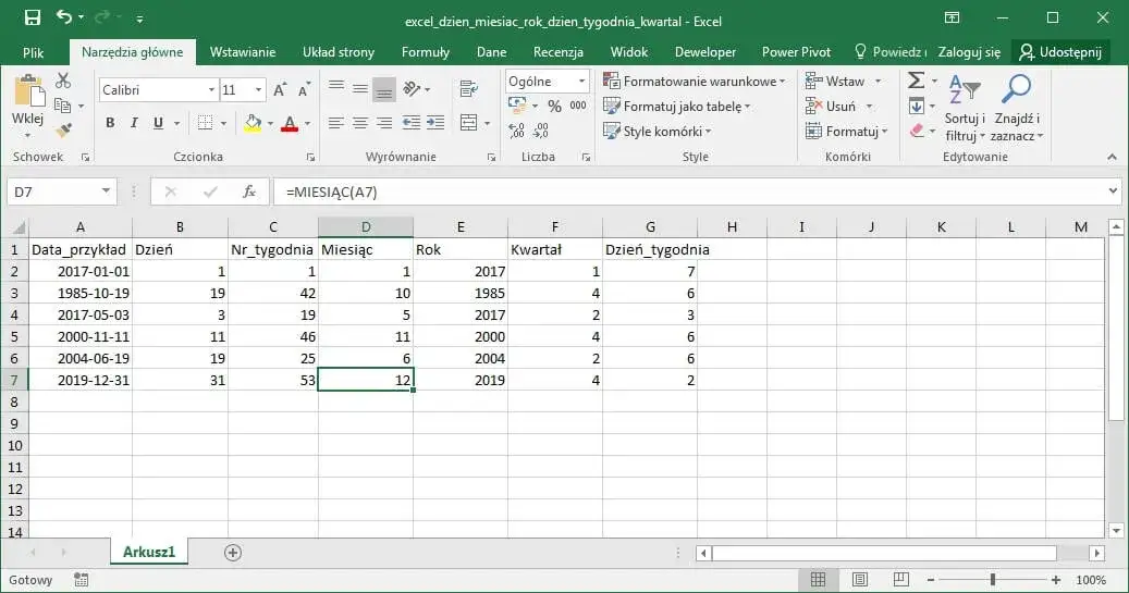 Jak wyciągnąć rok z daty Excel: 5 prostych metod + porady