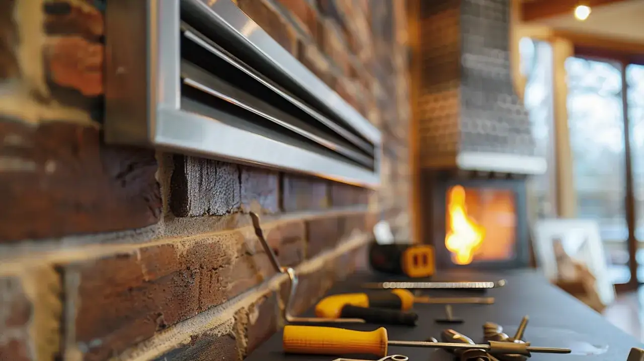 Czerpnia powietrza do kominka: poprawna instalacja krok po kroku