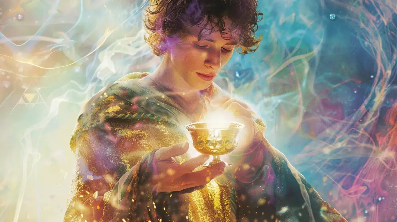 Giermek Kielichów - poznaj znaczenie tej karty tarota