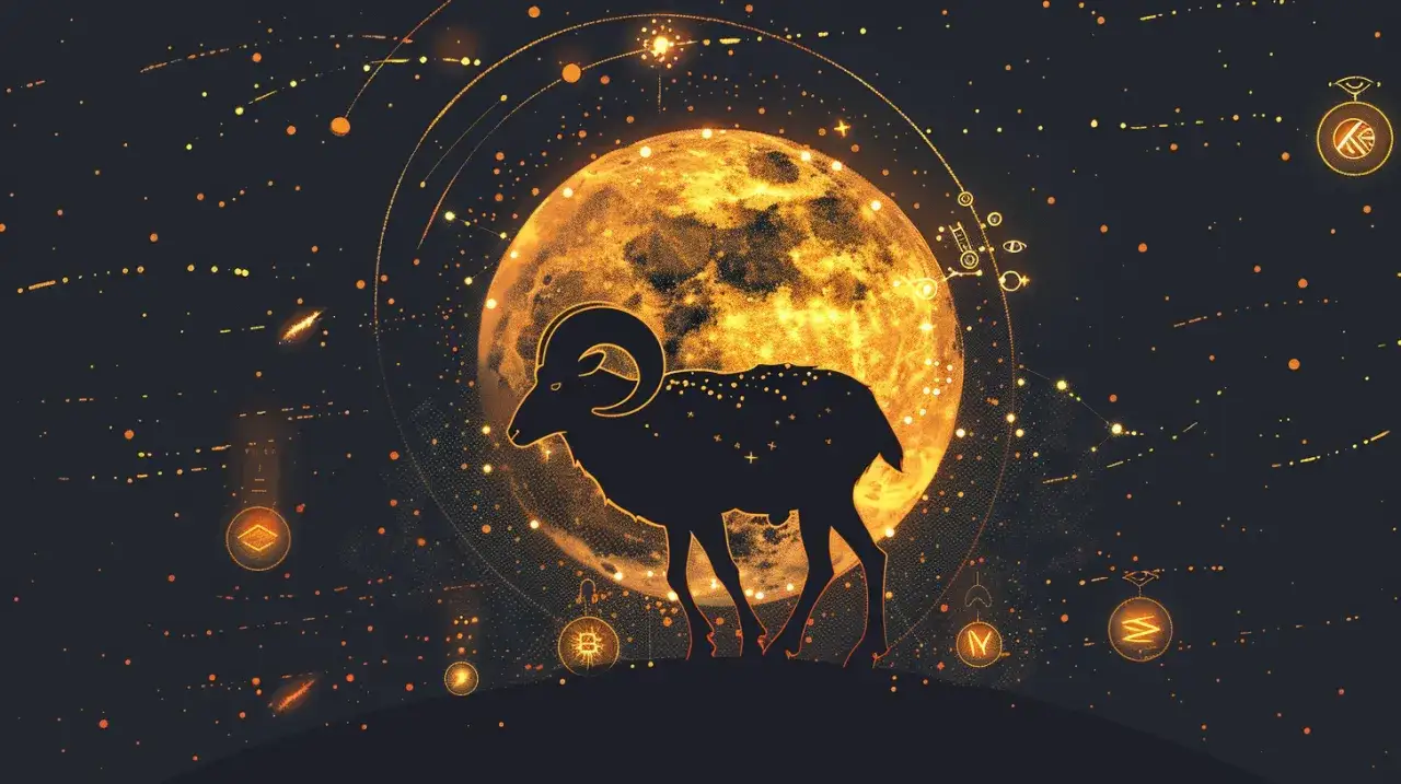 Nów w Baranie - wpływ na znaki zodiaku. Horoskop na 2025 rok