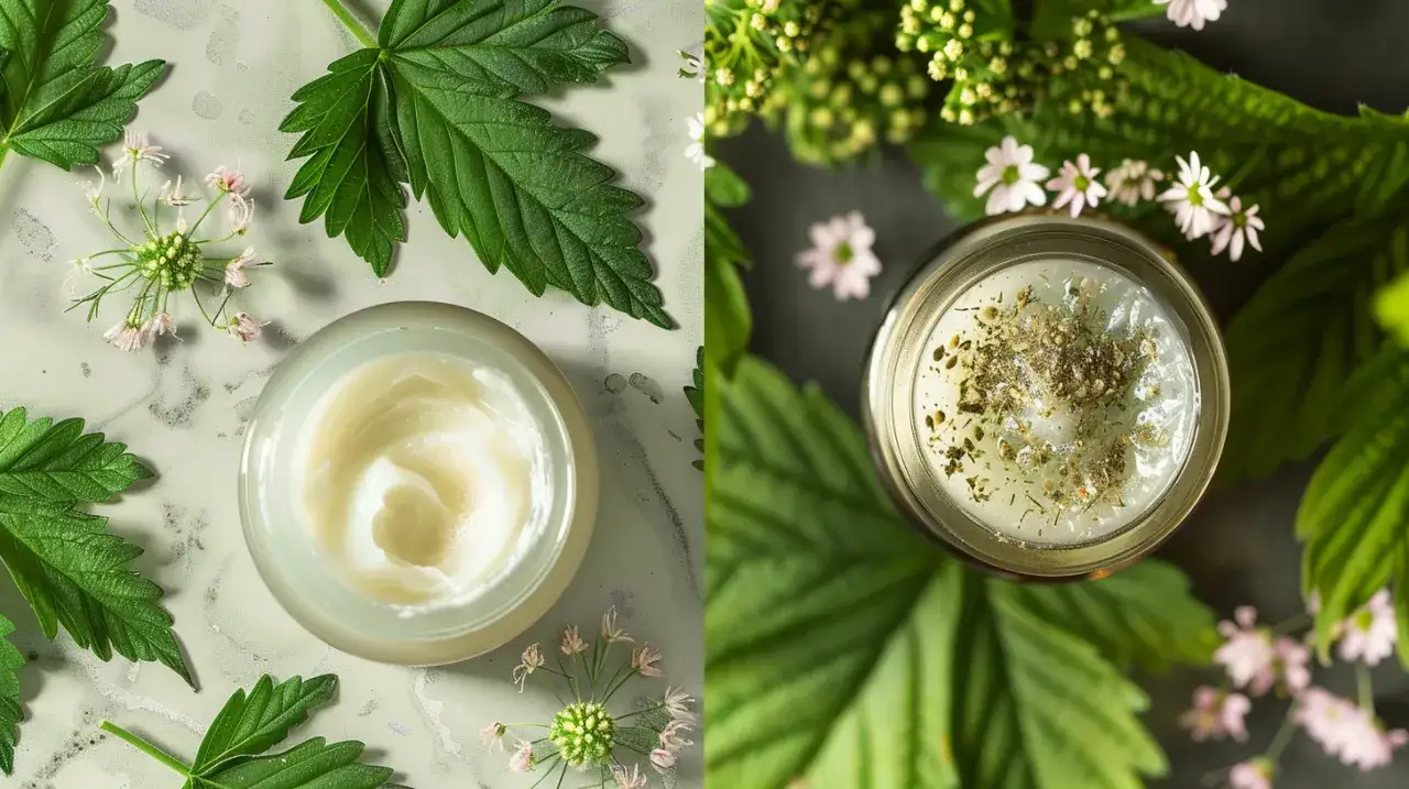 Krem ze świetlikiem i konopiami pod oczy: czy on redukuje cienie?