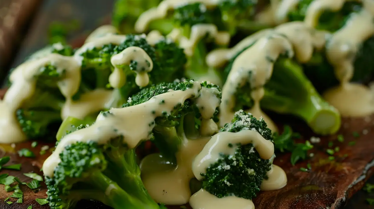 Brokuły w sosie serowym: zaskakujący smak z każdym kęsem!