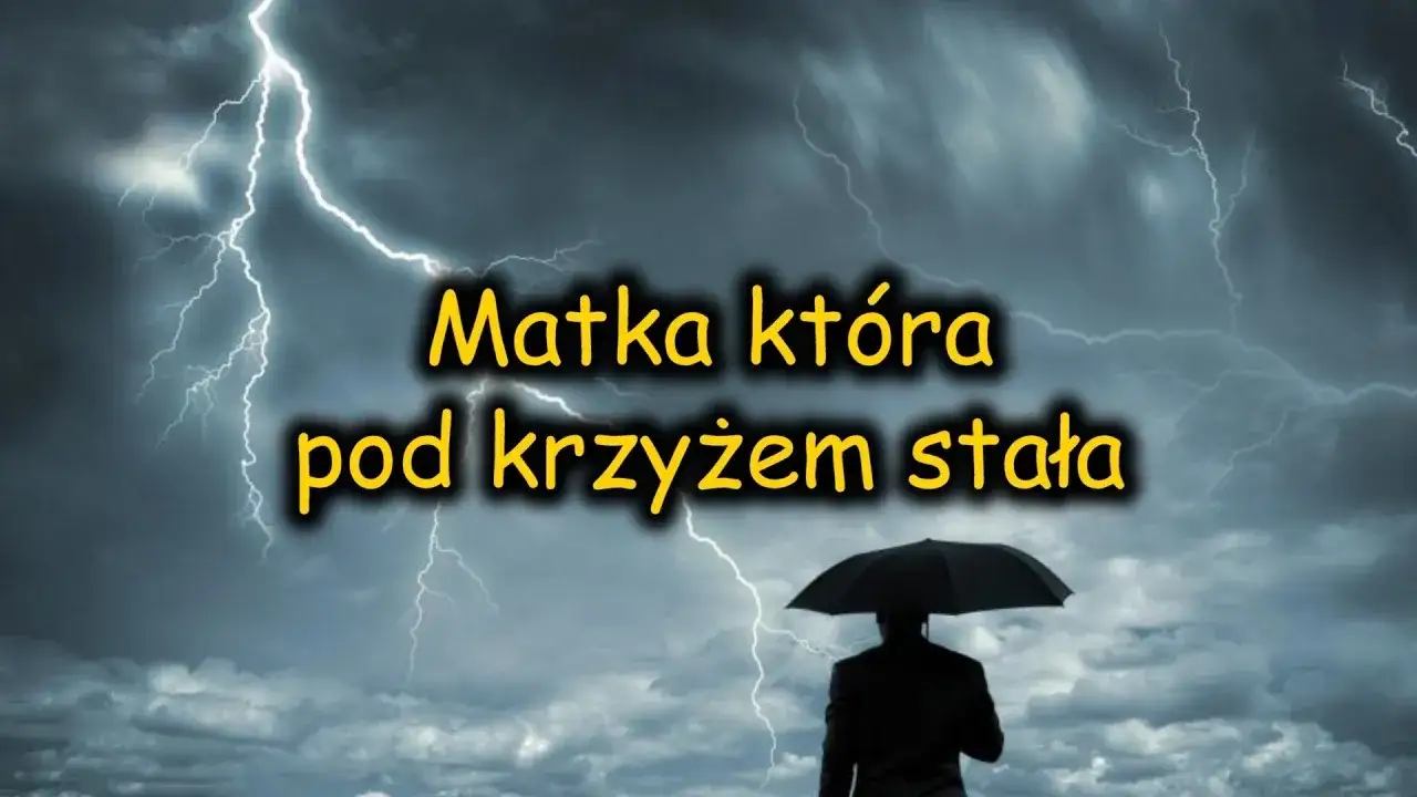 Podkład muzyczny do matka która pod krzyżem stała – emocje i liturgia