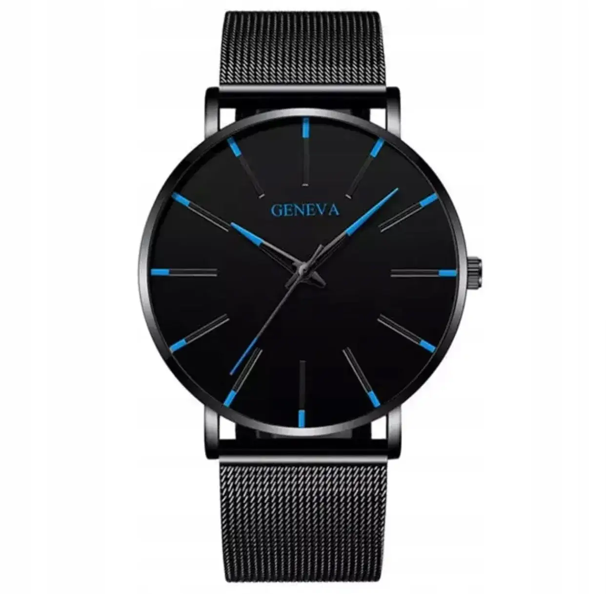 Stylowe zegarki męskie Geneva łączące elegancję z casualowym stylem