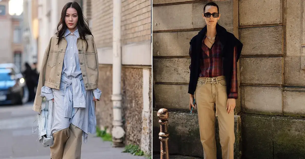 Beżowe jeansy stylizacje: jak stworzyć modne i uniwersalne outfity