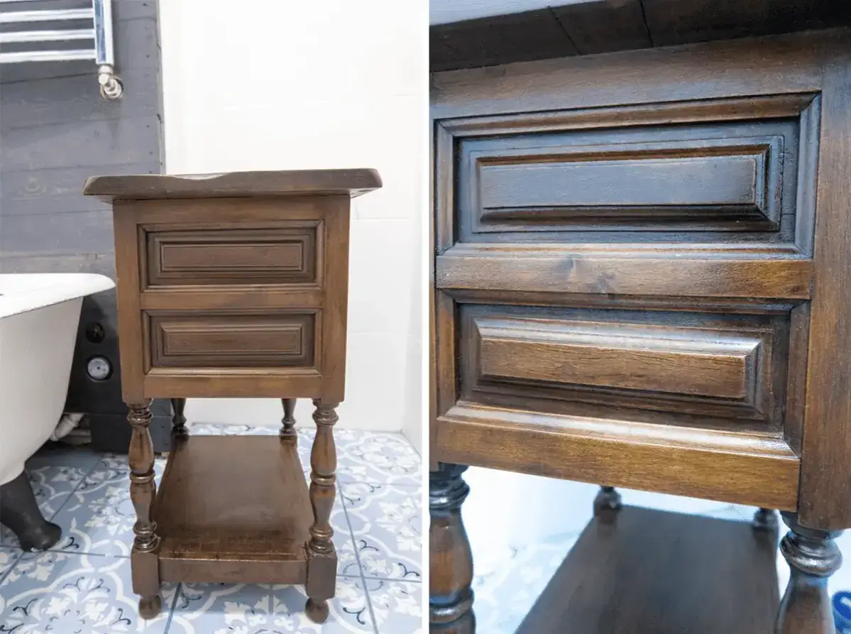 Jak odnowić starą szafkę nocną: 8 prostych kroków DIY