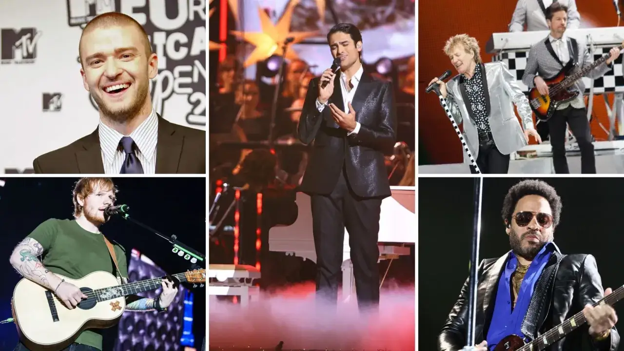 Justin Timberlake, Ed Sheeran, Ricky Martin, Rod Stewart, i Lenny Kravitz. Ile trwa support przed koncertem? Zależy od artysty!