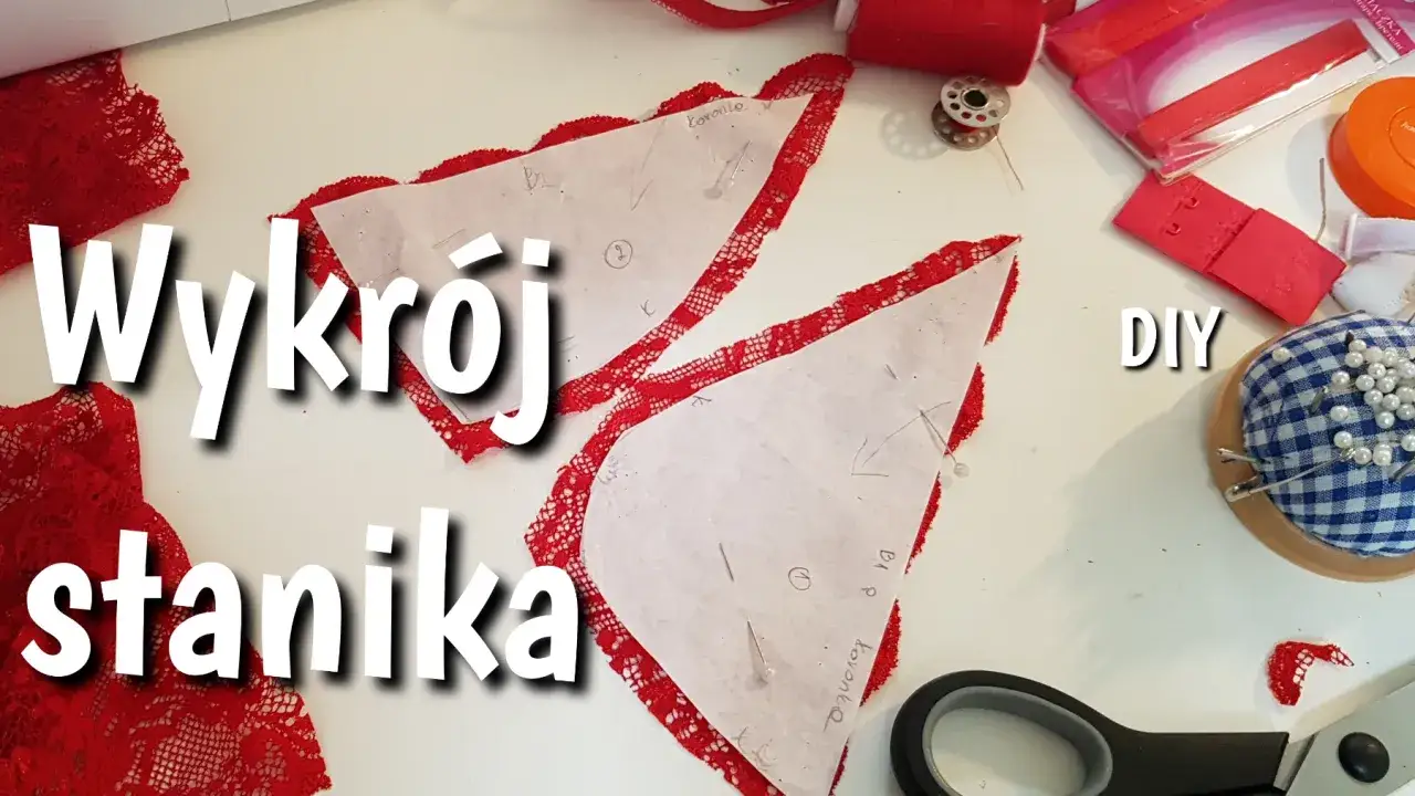 Wykroje do stanika i akcesoria do szycia. Jak zrobić przedłużkę do stanika? DIY.