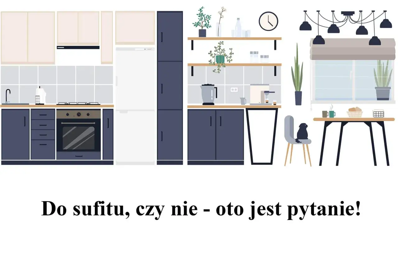 Optymalna wysokość szafek wiszących w kuchni dla komfortu użytkowania