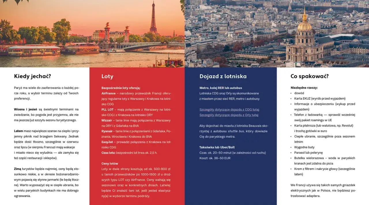 Sierpień w Paryżu to świetny czas na zwiedzanie, choć Francuzi mają wtedy wakacje. Sprawdź, co robić w Paryżu w sierpniu i jak się tam dostać.