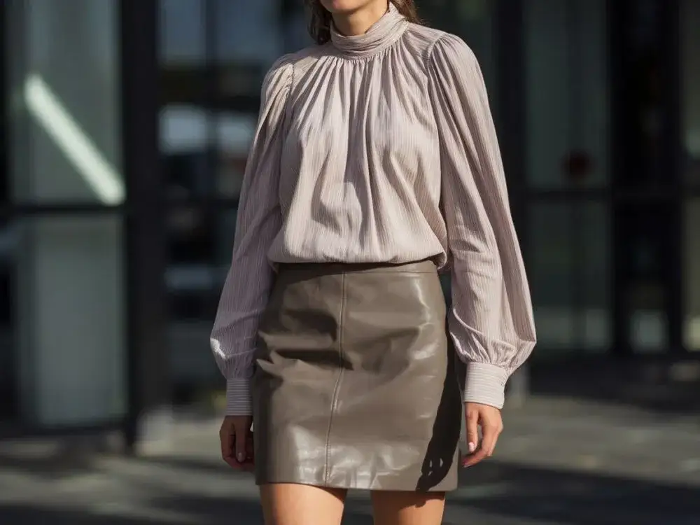 Jaką bluzkę do brązowej spódnicy wybrać, aby wyglądać stylowo?