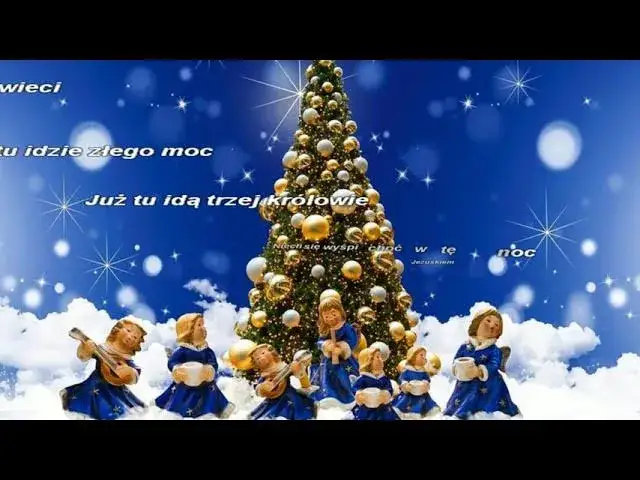 Choinko piękna jak las podkład muzyczny - najlepsza wersja instrumentalna