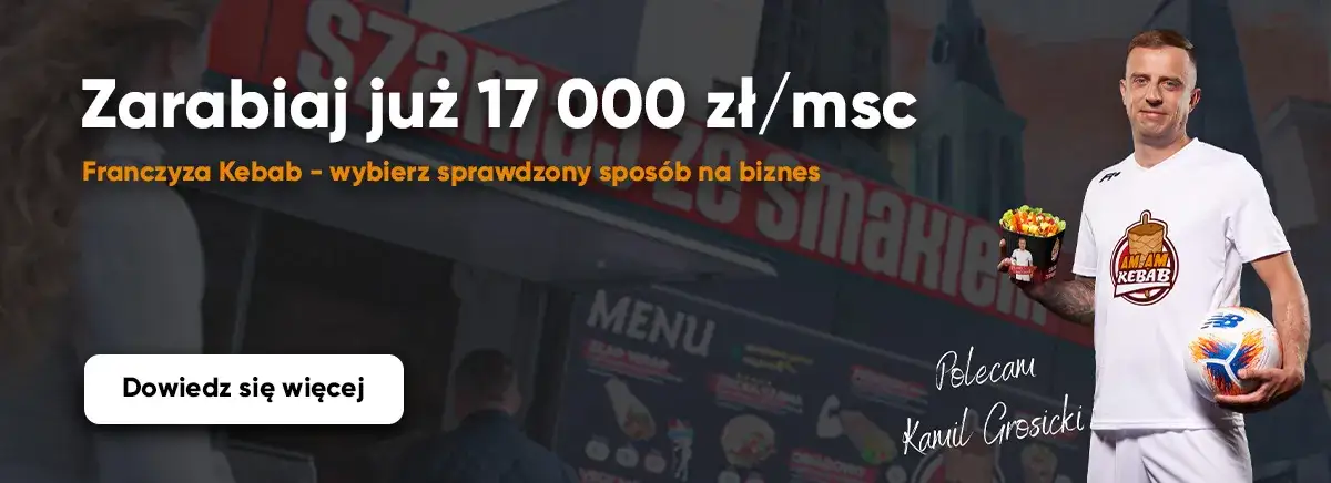 Kebab w Polsce: Sprzedaż, zyski i jak zarobić 17 000 zł/mies.