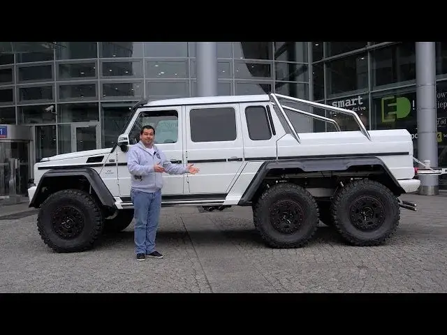 Mercedes G klasa 6x6 – wyjątkowy SUV, który zaskakuje możliwościami