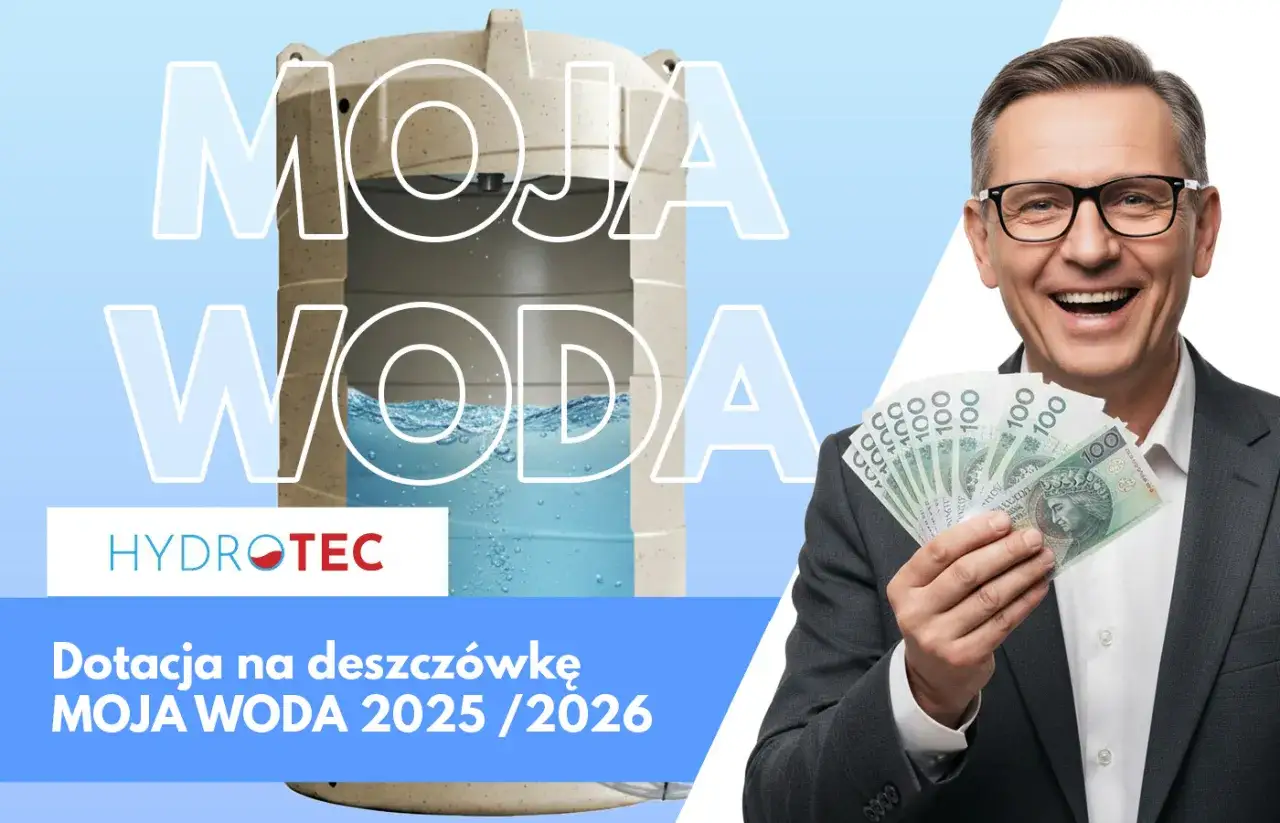 Moja Woda 2026: Dofinansowanie na deszczówkę odbierz 6000 zł!