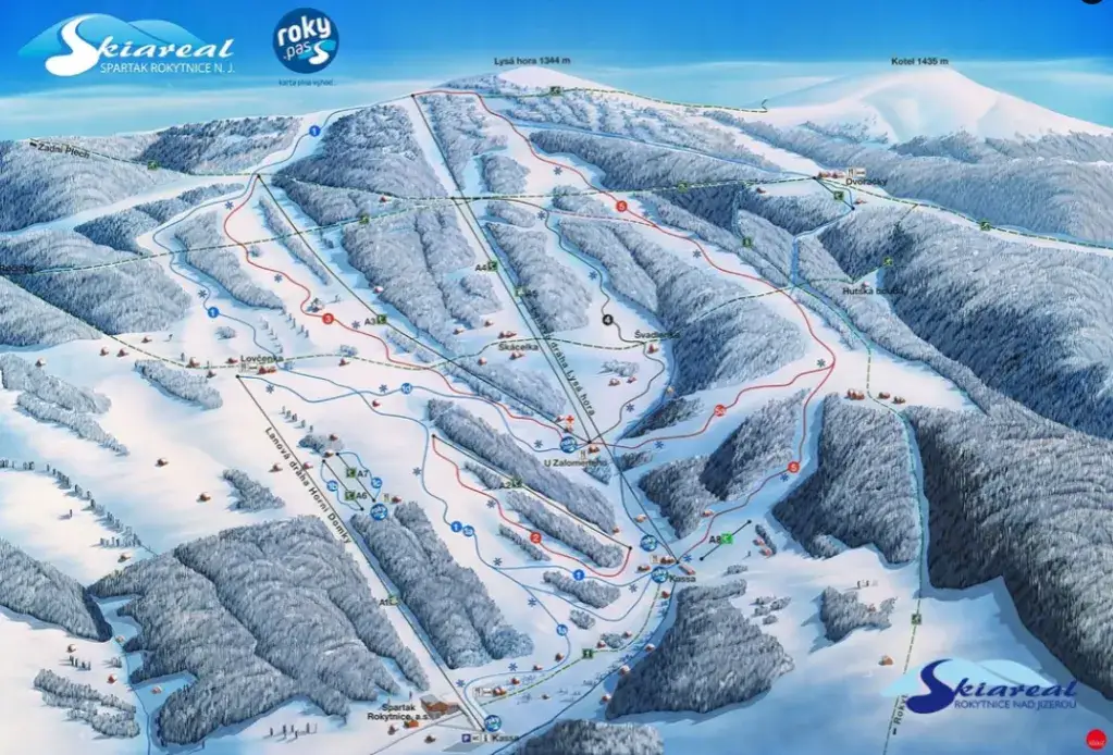 Planujesz narty w Czechach? Oto najlepsze ośrodki blisko granicy